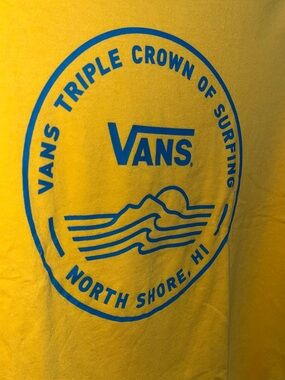 Vans limited edition surfing North Shore Hawaii t-shirt unisex XL